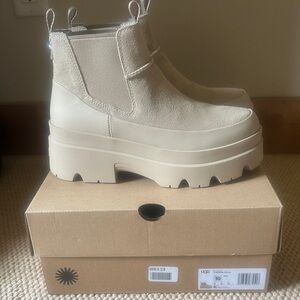 UGG Women's Cream Platform Boots